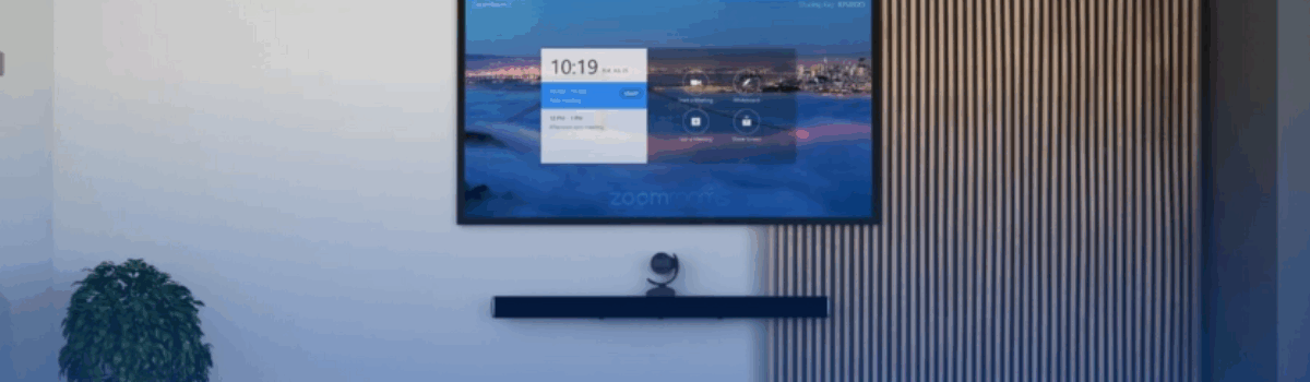 ZOOM ROOMS NO AMBIENTE CORPORATIVO: SIMPLICIDADE, EFICIÊNCIA E CONECTIVIDADE