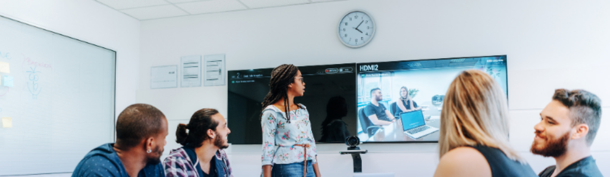 Sua sala de reunião está pronta para o modelo híbrido atual?