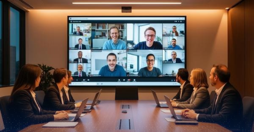 O que uma sala de reunião moderna precisa ter para realmente facilitar a colaboração?
