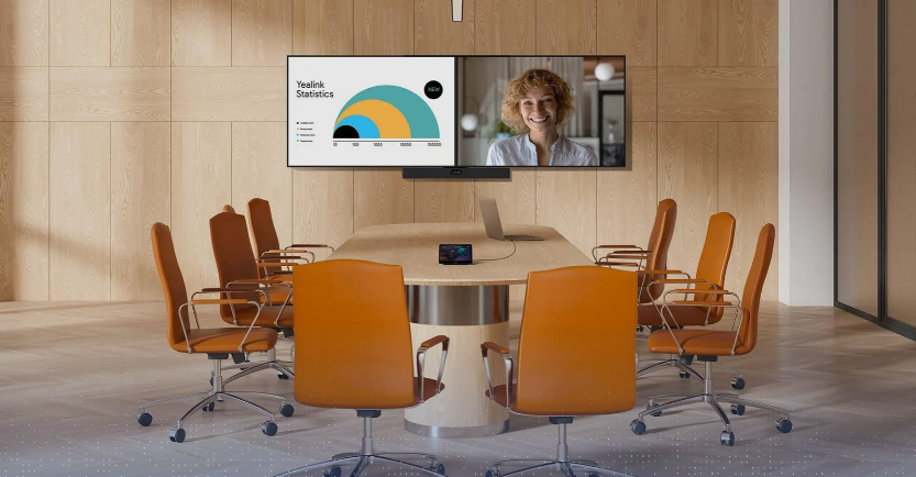 Yealink MeetingBar A40: tecnologia inteligente para salas de reunião mais simples