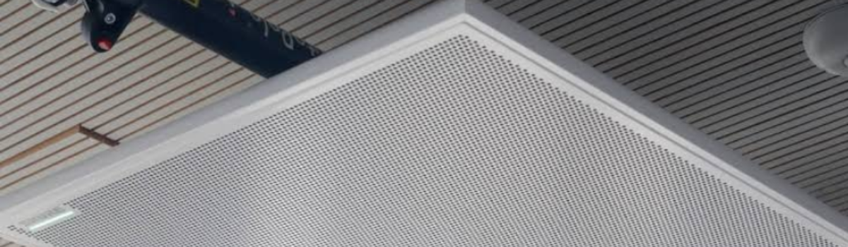 Shure MXA902: quando o áudio de teto faz sentido para uma sala de reunião?